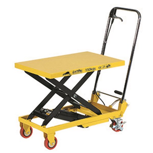 BEAVER SCISSOR LIFT TABLE HYDRAULIC 2 STAGE 740MM MAX (CAPACITY 150KG)